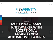 Tablet Screenshot of flowercityhealthcare.com